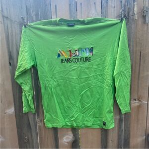 Vintage Versace men’s long sleeve T-shirt size medium